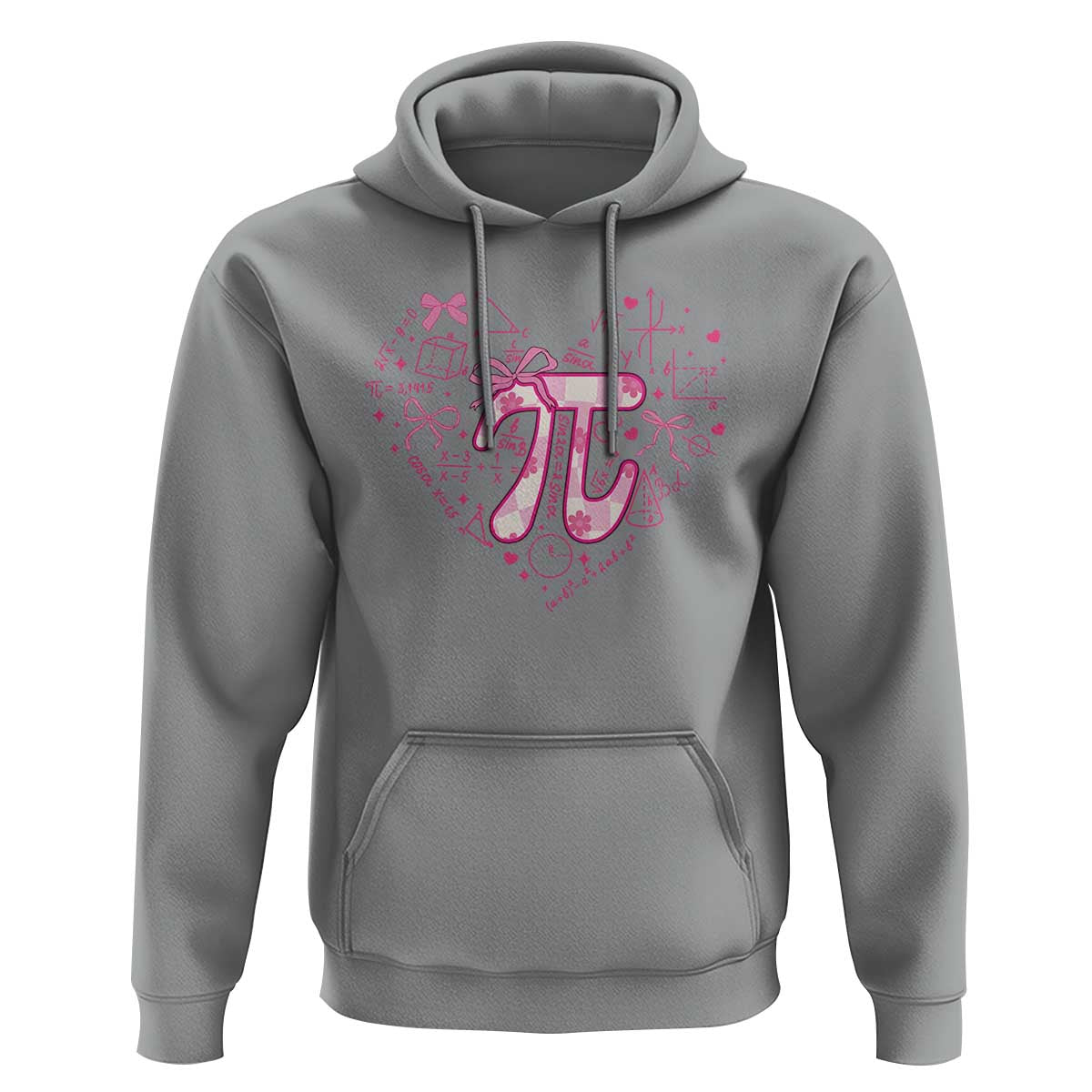 Coquette Pi Day Hoodie Cute Girl Math