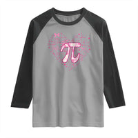 Coquette Pi Day Raglan Shirt Cute Girl Math