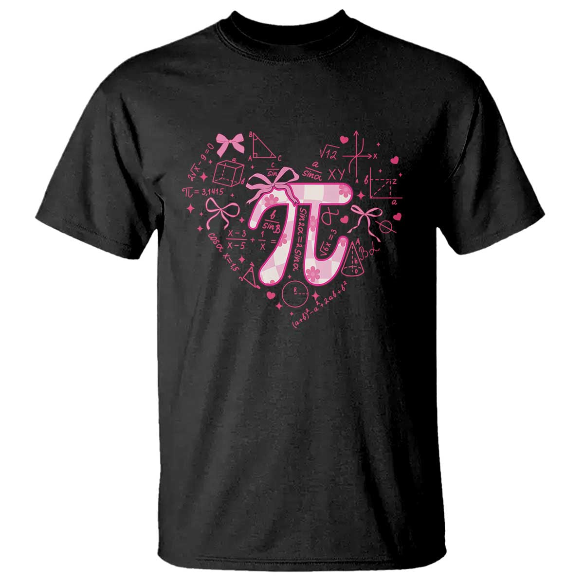 Coquette Pi Day T Shirt Cute Girl Math