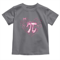 Coquette Pi Day Toddler T Shirt Cute Girl Math