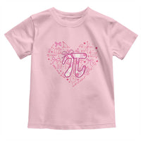 Coquette Pi Day Toddler T Shirt Cute Girl Math