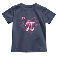 Coquette Pi Day Toddler T Shirt Cute Girl Math