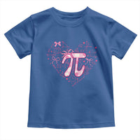 Coquette Pi Day Toddler T Shirt Cute Girl Math