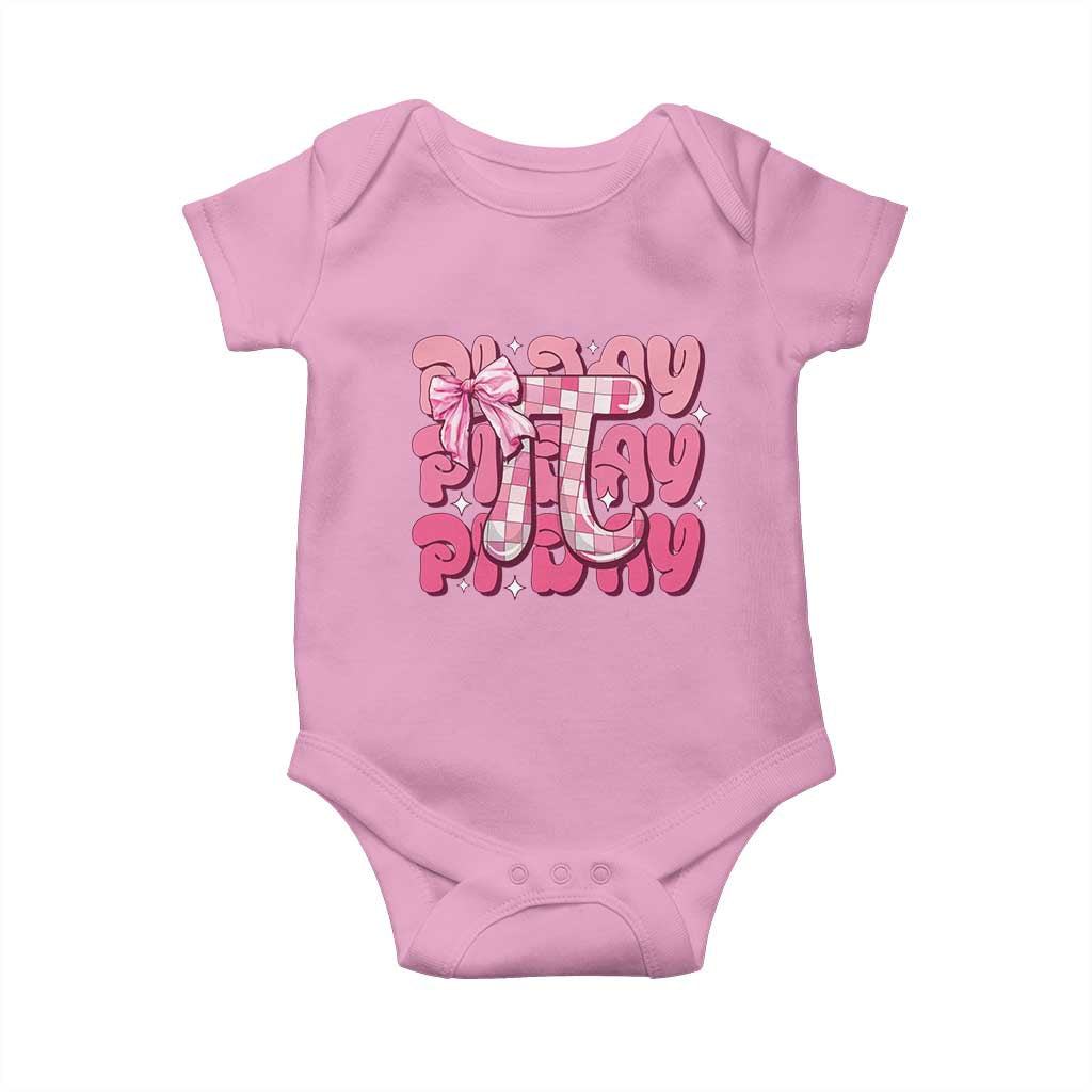 Coquette Pi Day Baby Onesie Math Lover Cute Girl Mathematician