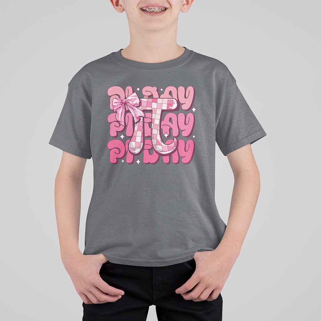 Coquette Pi Day T Shirt For Kid Math Lover Cute Girl Mathematician
