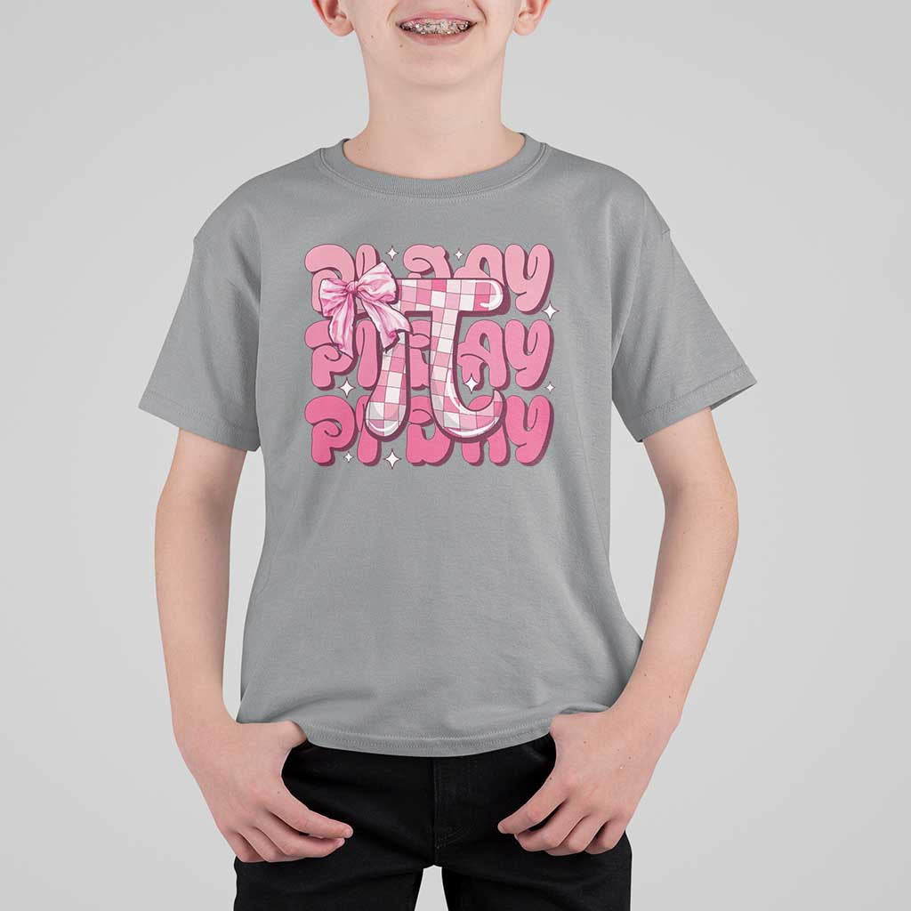 Coquette Pi Day T Shirt For Kid Math Lover Cute Girl Mathematician