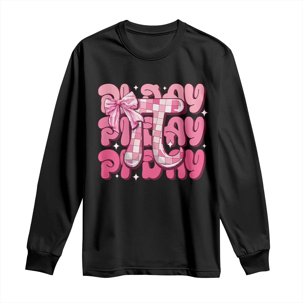 Coquette Pi Day Long Sleeve Shirt Math Lover Cute Girl Mathematician