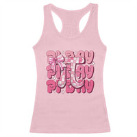 Coquette Pi Day Racerback Tank Top Math Lover Cute Girl Mathematician