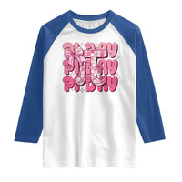 Coquette Pi Day Raglan Shirt Math Lover Cute Girl Mathematician