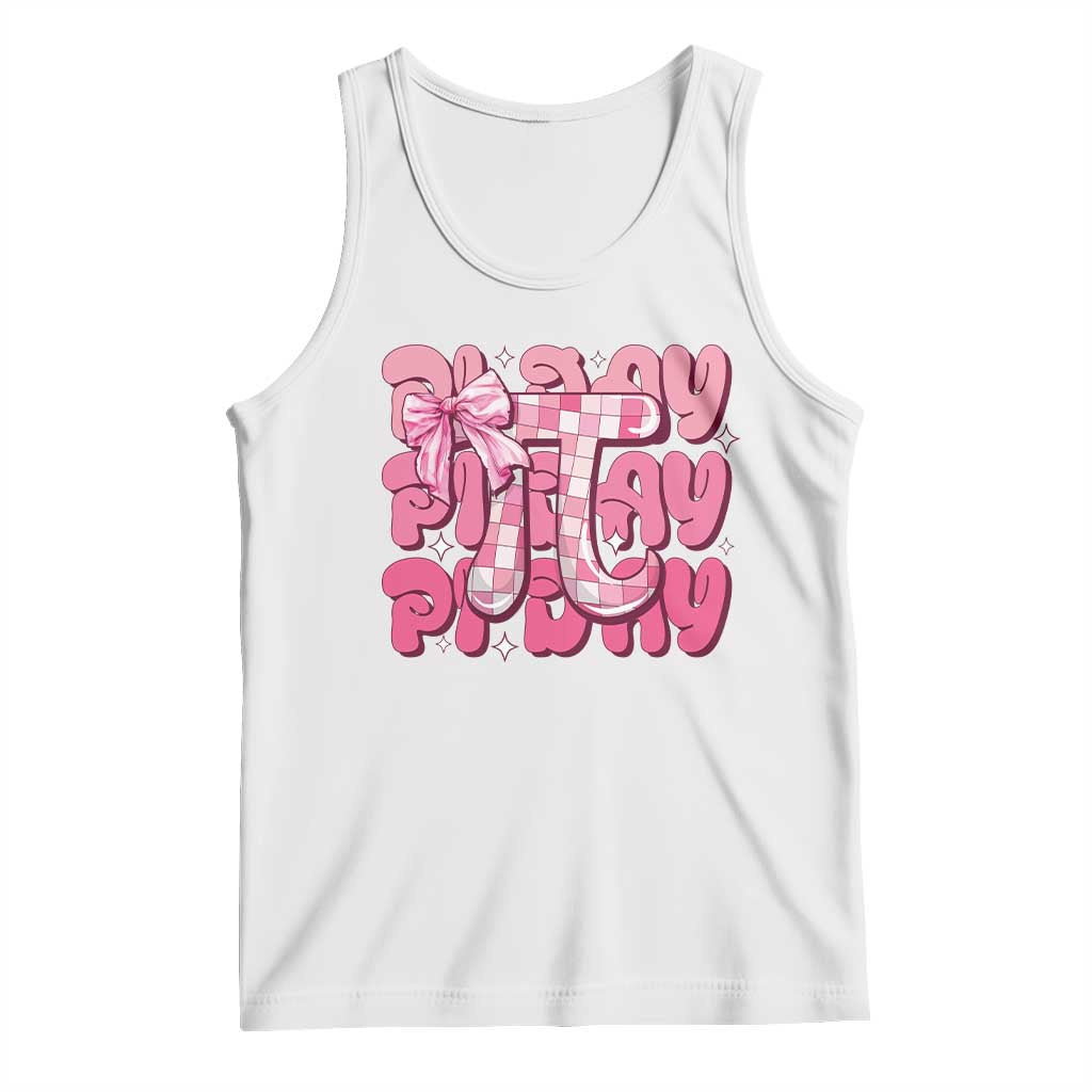 Coquette Pi Day Tank Top Math Lover Cute Girl Mathematician