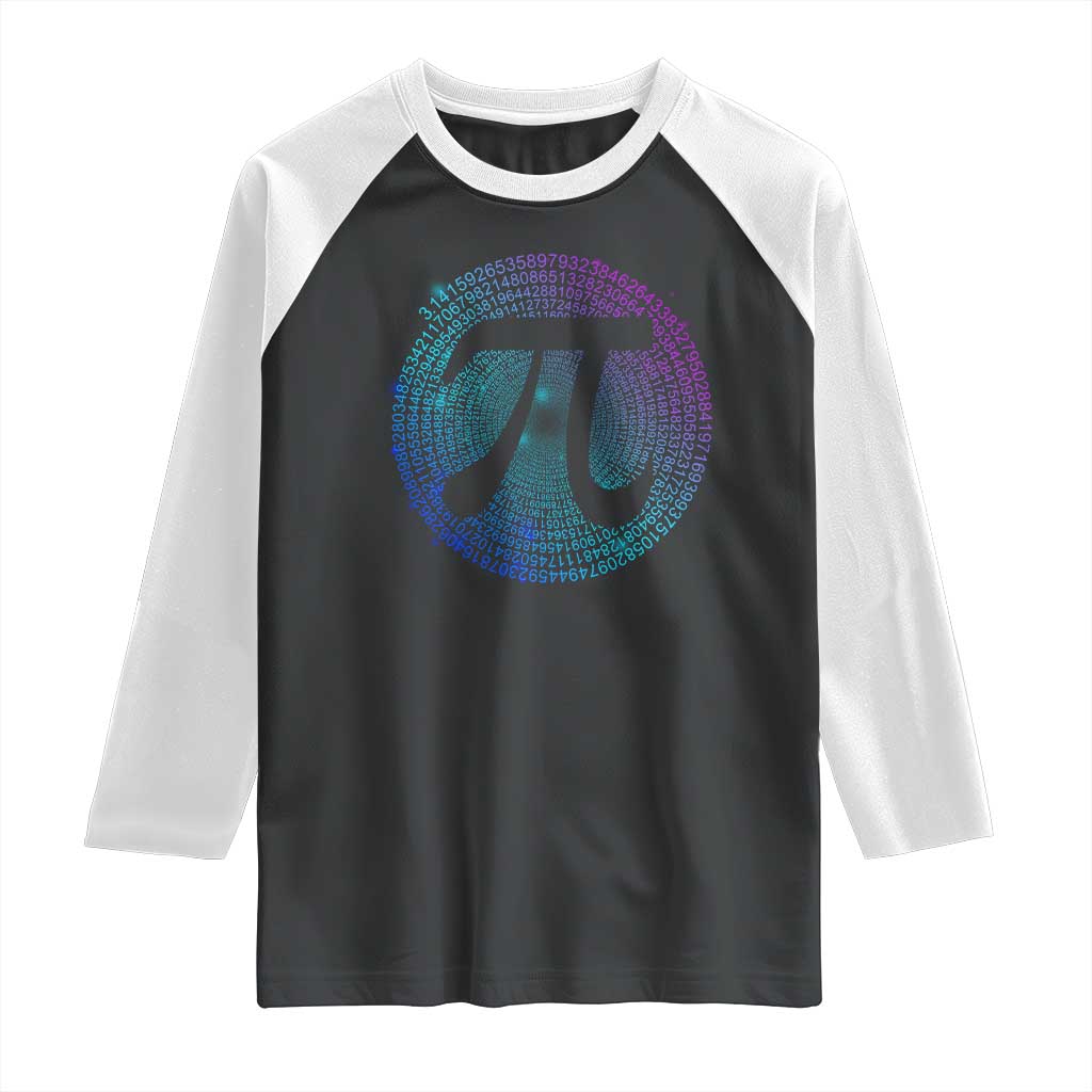Math Lover Pi Day Raglan Shirt