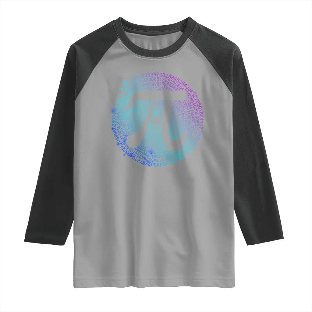 Math Lover Pi Day Raglan Shirt