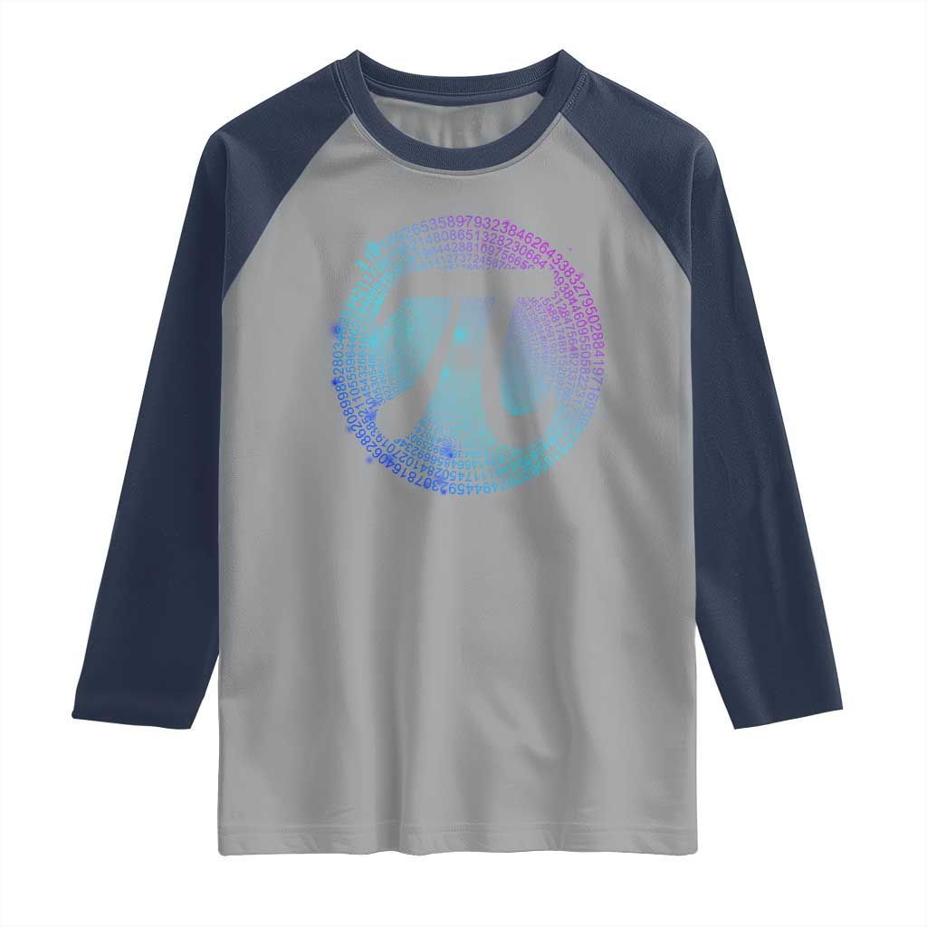 Math Lover Pi Day Raglan Shirt