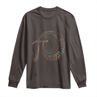 Pi Day Long Sleeve Shirt 3,14 Pi Number Symbol Math Science