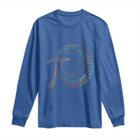 Pi Day Long Sleeve Shirt 3,14 Pi Number Symbol Math Science