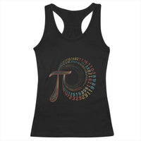 Pi Day Racerback Tank Top 3,14 Pi Number Symbol Math Science