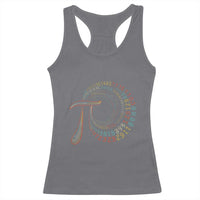 Pi Day Racerback Tank Top 3,14 Pi Number Symbol Math Science