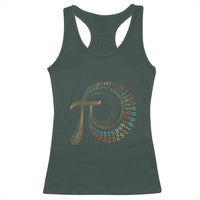 Pi Day Racerback Tank Top 3,14 Pi Number Symbol Math Science