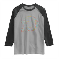 Pi Day Raglan Shirt 3,14 Pi Number Symbol Math Science