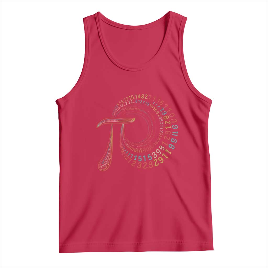 Pi Day Tank Top 3,14 Pi Number Symbol Math Science