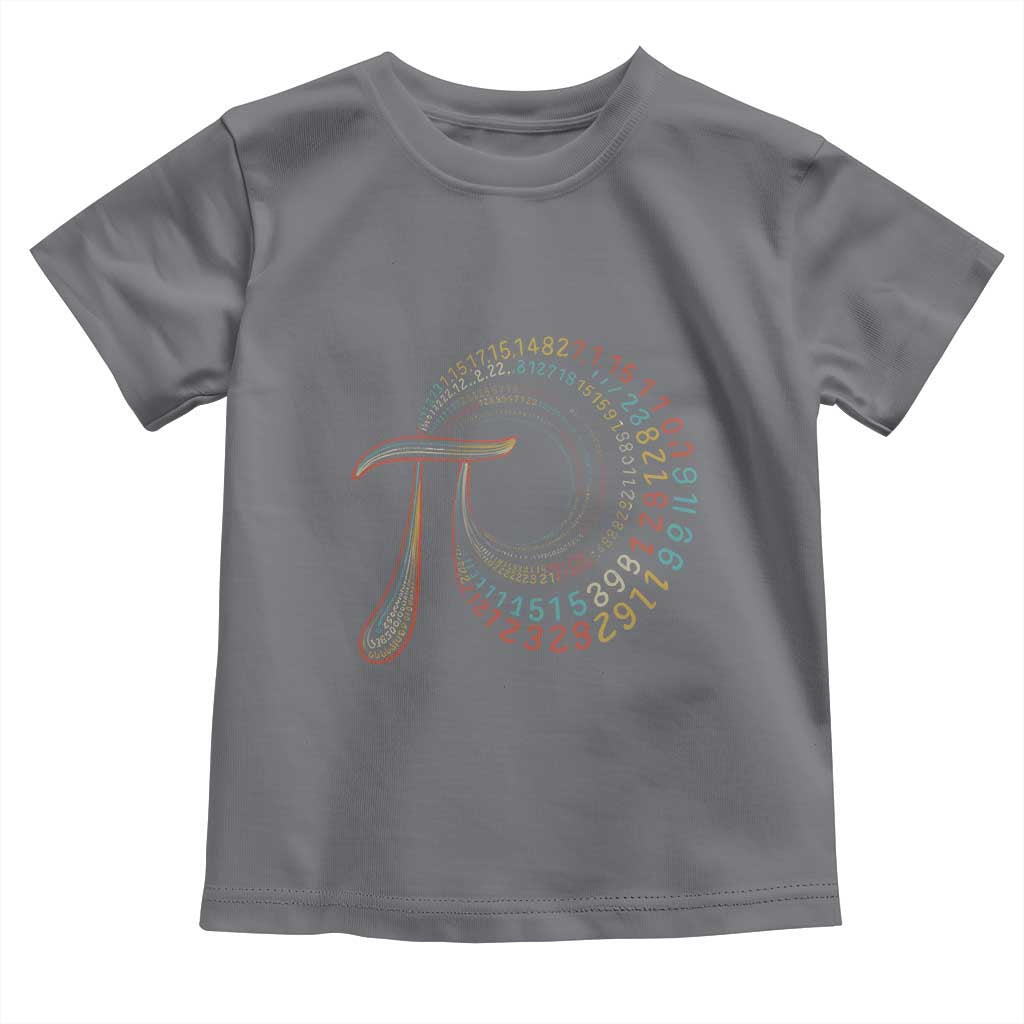 Pi Day Toddler T Shirt 3,14 Pi Number Symbol Math Science