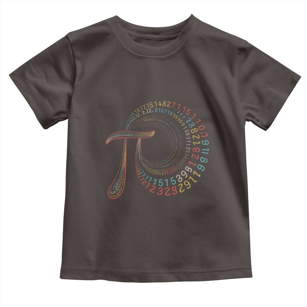 Pi Day Toddler T Shirt 3,14 Pi Number Symbol Math Science