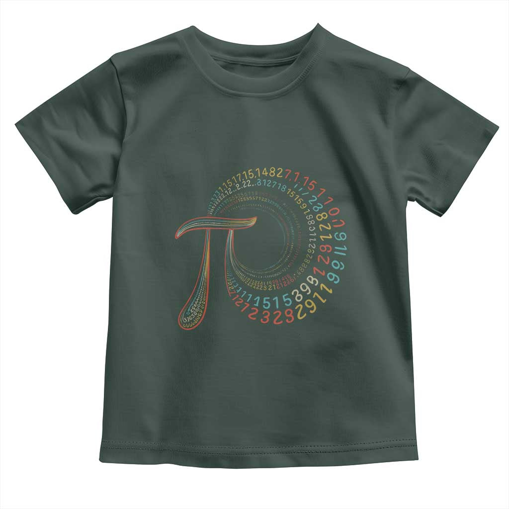 Pi Day Toddler T Shirt 3,14 Pi Number Symbol Math Science