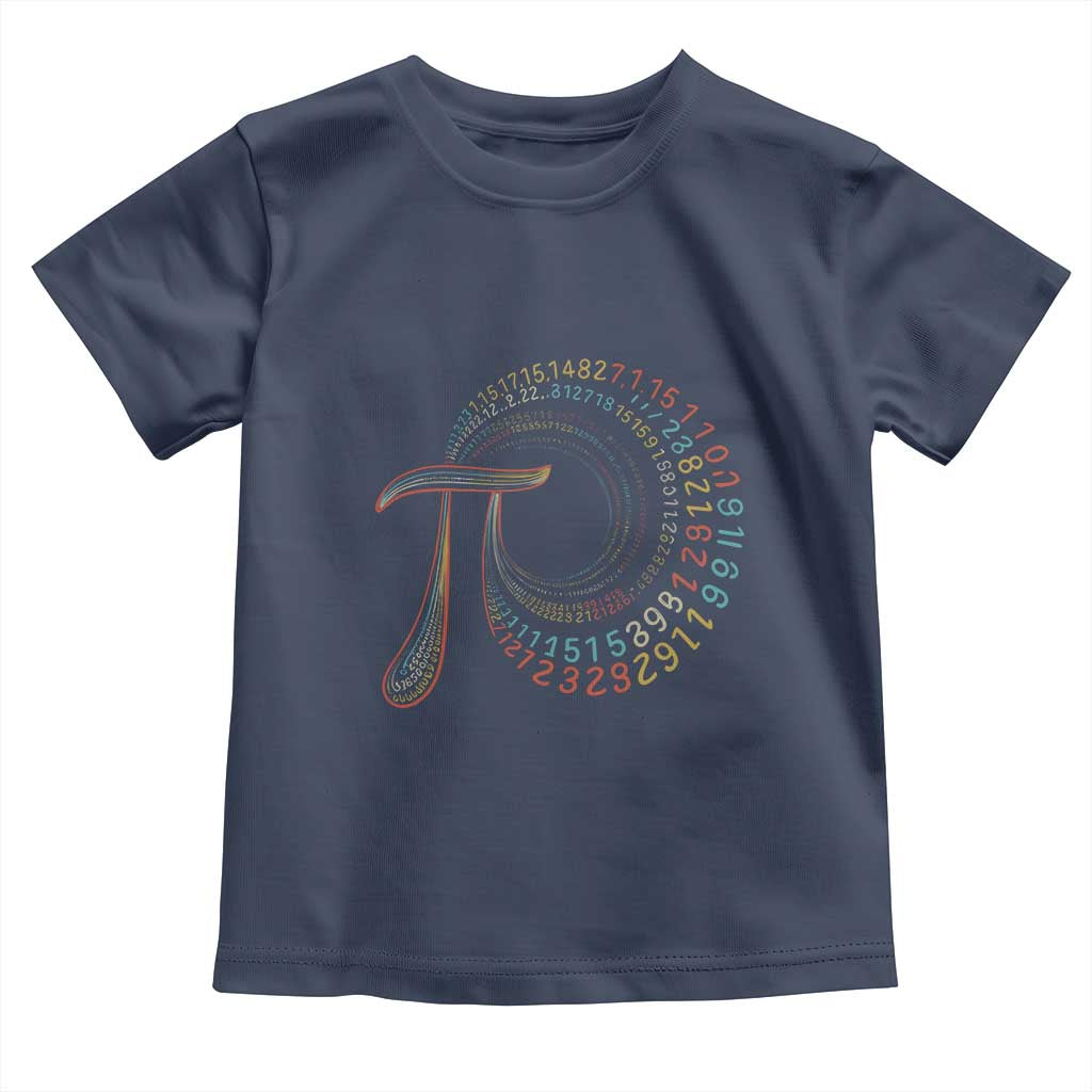 Pi Day Toddler T Shirt 3,14 Pi Number Symbol Math Science