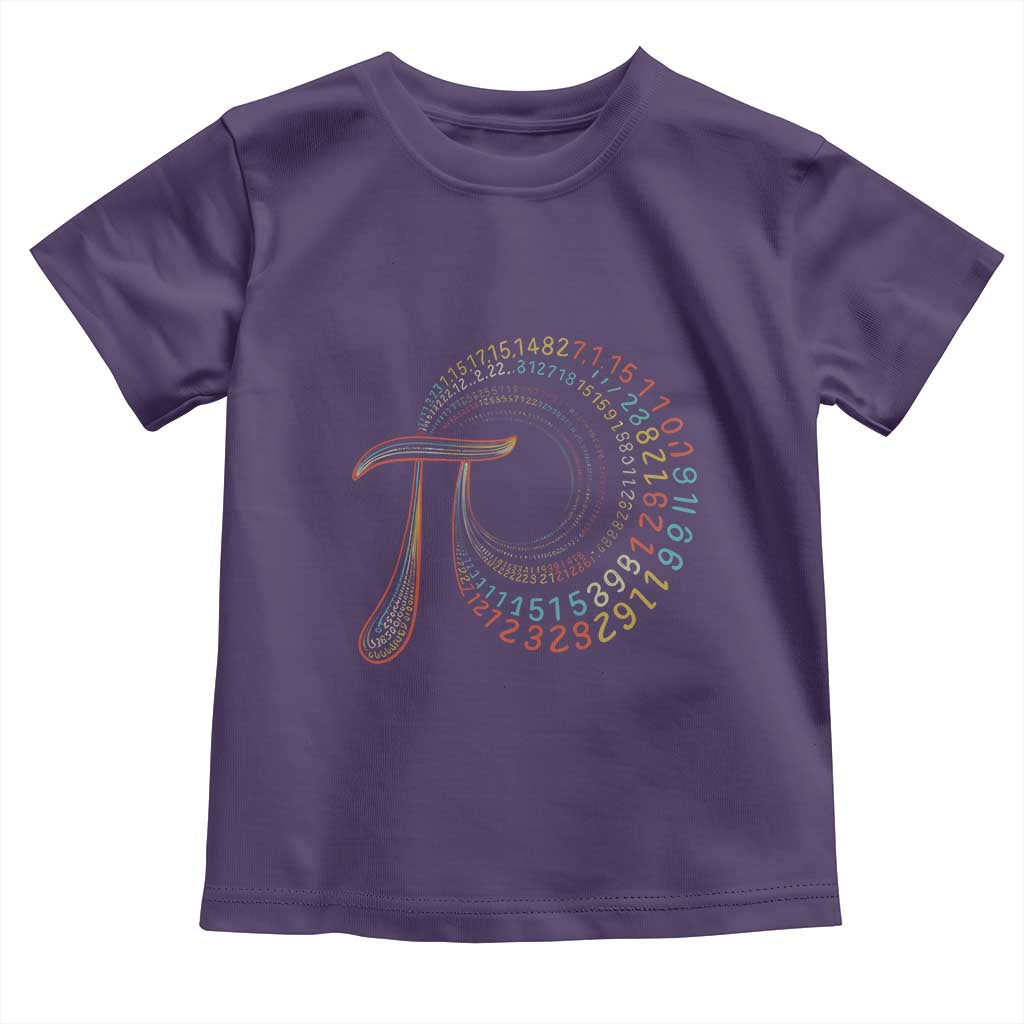 Pi Day Toddler T Shirt 3,14 Pi Number Symbol Math Science