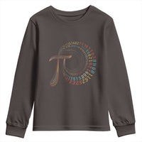 Pi Day Youth Sweatshirt 3,14 Pi Number Symbol Math Science