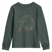 Pi Day Youth Sweatshirt 3,14 Pi Number Symbol Math Science