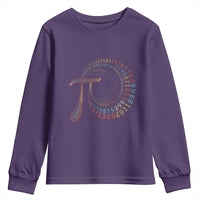 Pi Day Youth Sweatshirt 3,14 Pi Number Symbol Math Science
