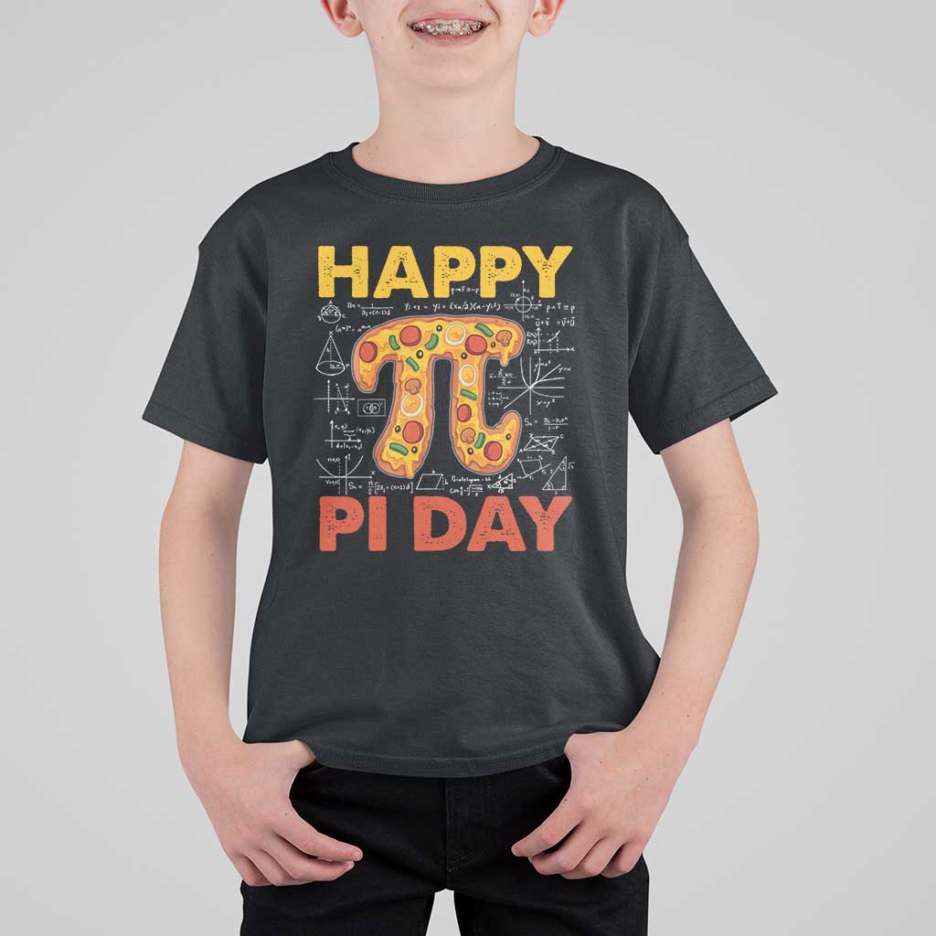 Happy Pi Day T Shirt For Kid Funny Pi Pizza