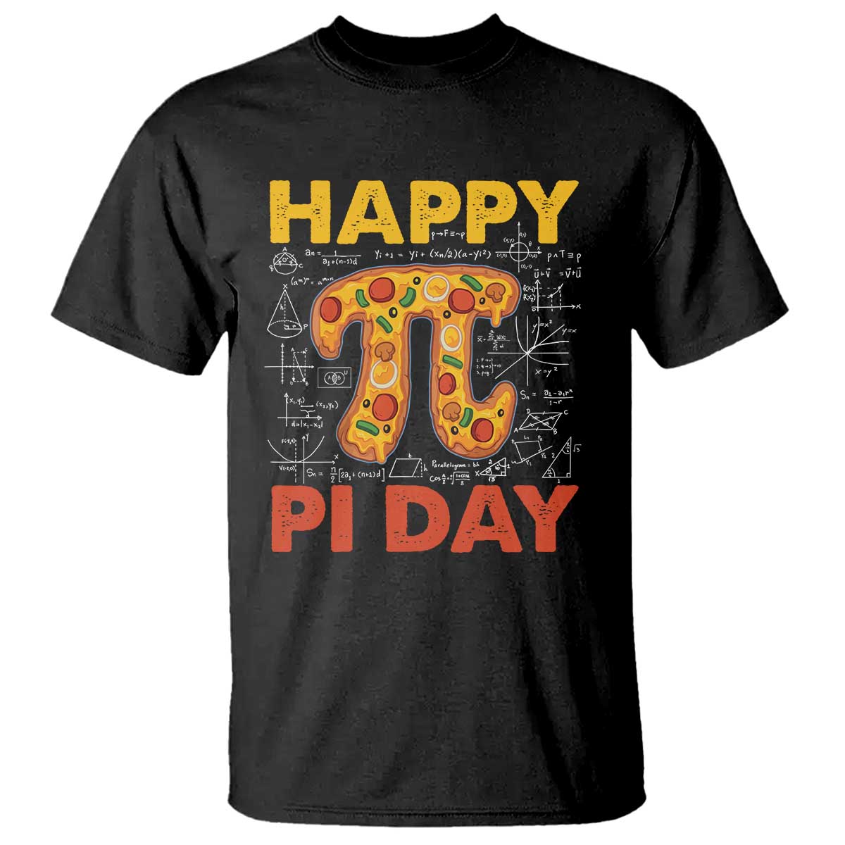 Happy Pi Day T Shirt Funny Pi Pizza