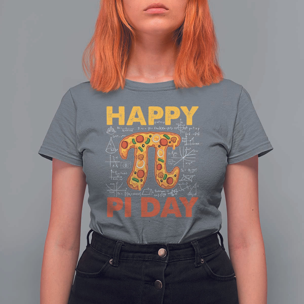 Happy Pi Day T Shirt For Women Funny Pi Pizza