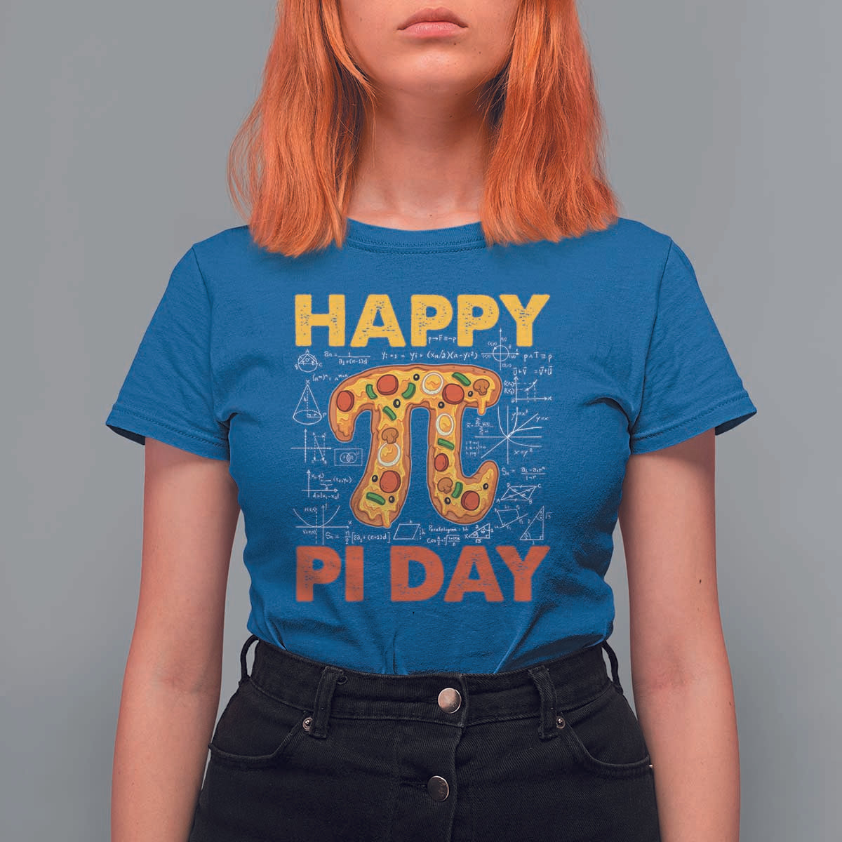 Happy Pi Day T Shirt For Women Funny Pi Pizza