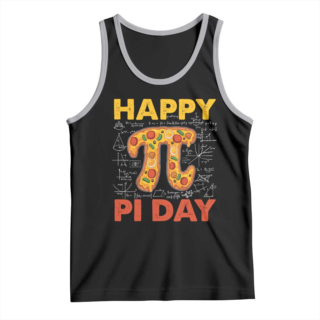 Happy Pi Day Tank Top Funny Pi Pizza