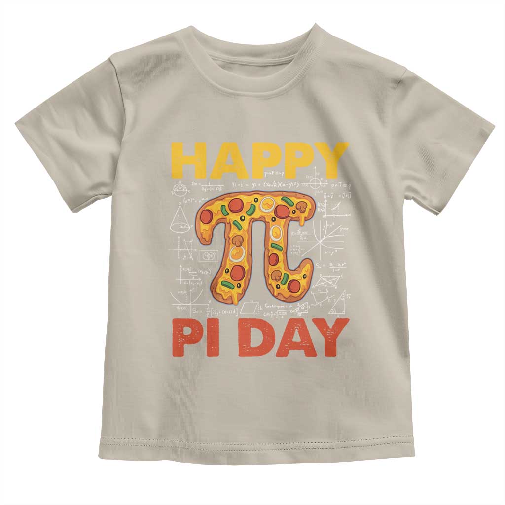 Happy Pi Day Toddler T Shirt Funny Pi Pizza