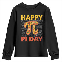 Happy Pi Day Youth Sweatshirt Funny Pi Pizza