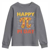 Happy Pi Day Youth Sweatshirt Funny Pi Pizza