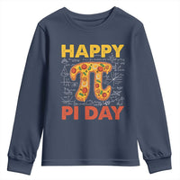 Happy Pi Day Youth Sweatshirt Funny Pi Pizza