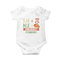 Funny Pi Day Baby Onesie Pi 3 14 Pie Coincidence Math Lover