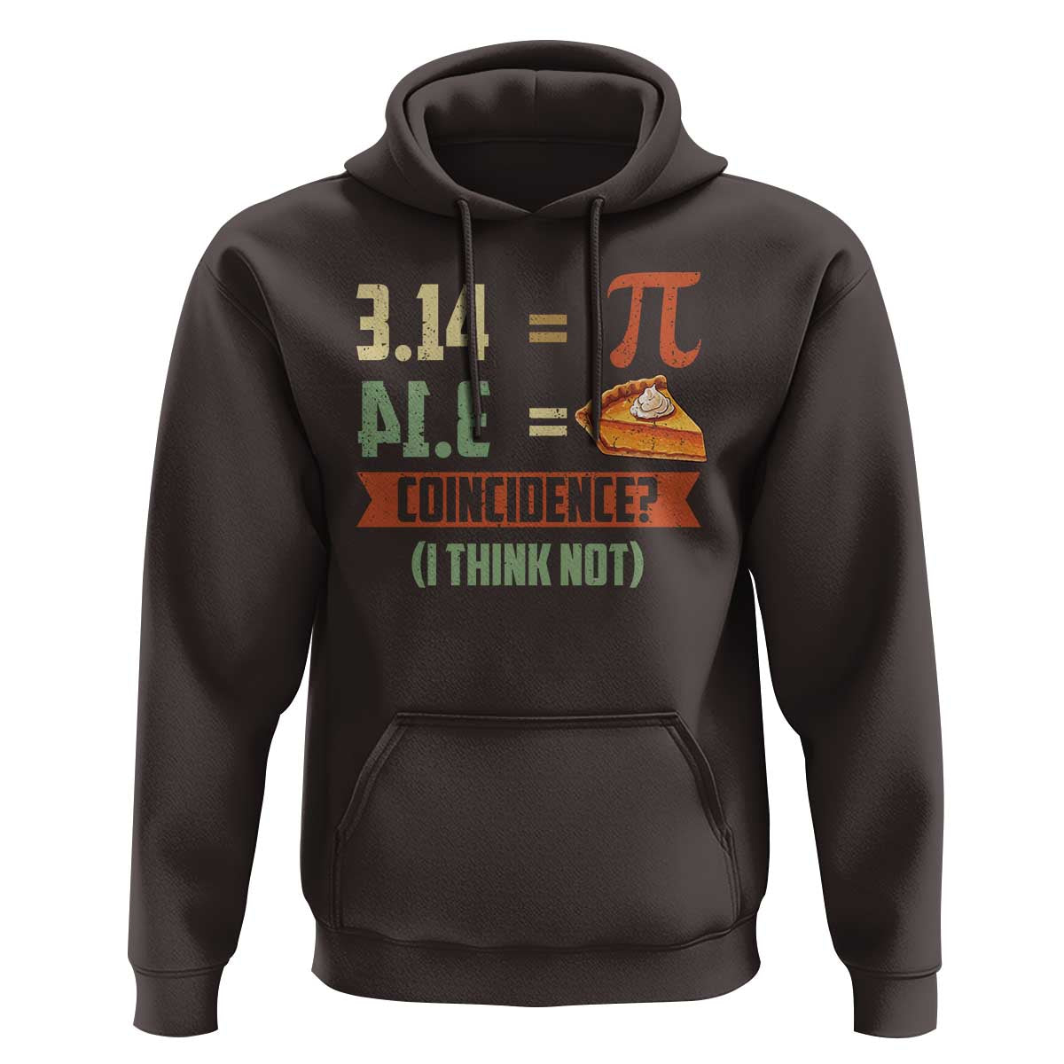 Funny Pi Day Hoodie Pi 3 14 Pie Coincidence Math Lover