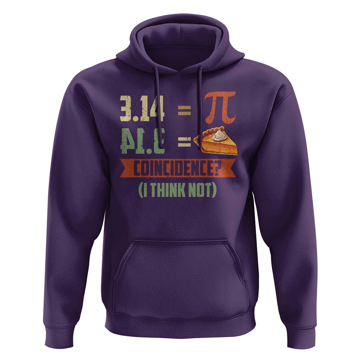 Funny Pi Day Hoodie Pi 3 14 Pie Coincidence Math Lover