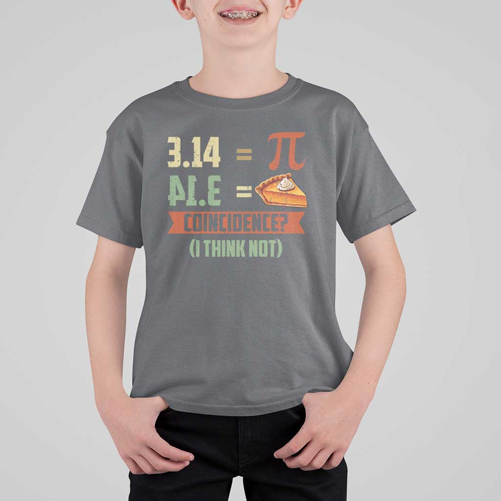 Funny Pi Day T Shirt For Kid Pi 3 14 Pie Coincidence Math Lover