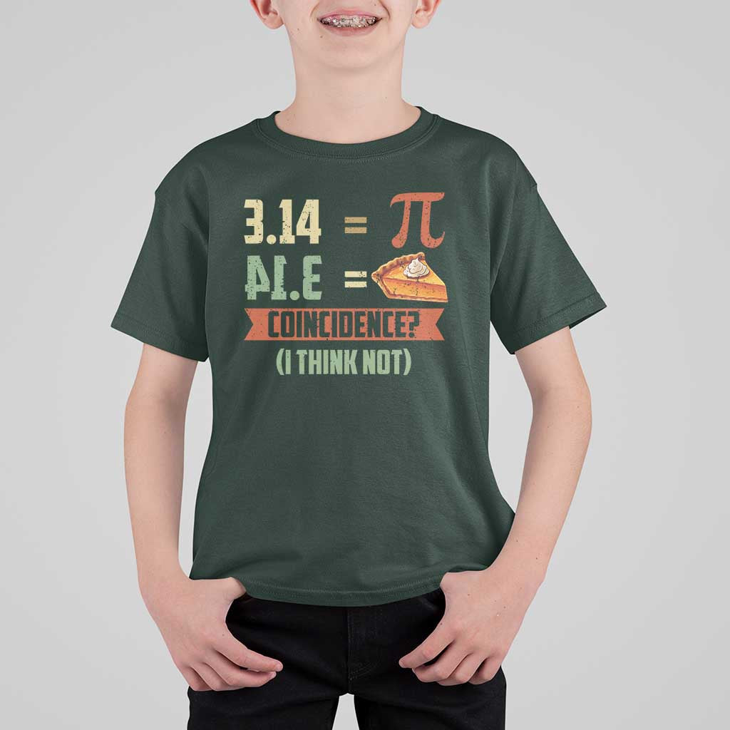 Funny Pi Day T Shirt For Kid Pi 3 14 Pie Coincidence Math Lover