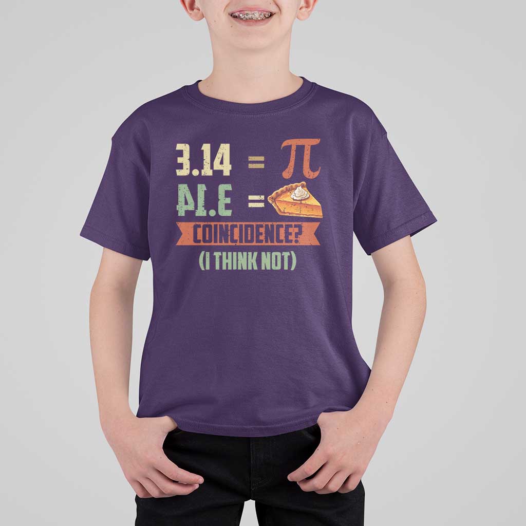 Funny Pi Day T Shirt For Kid Pi 3 14 Pie Coincidence Math Lover