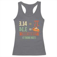 Funny Pi Day Racerback Tank Top Pi 3 14 Pie Coincidence Math Lover