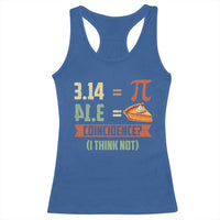 Funny Pi Day Racerback Tank Top Pi 3 14 Pie Coincidence Math Lover