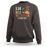 Funny Pi Day Sweatshirt Pi 3 14 Pie Coincidence Math Lover